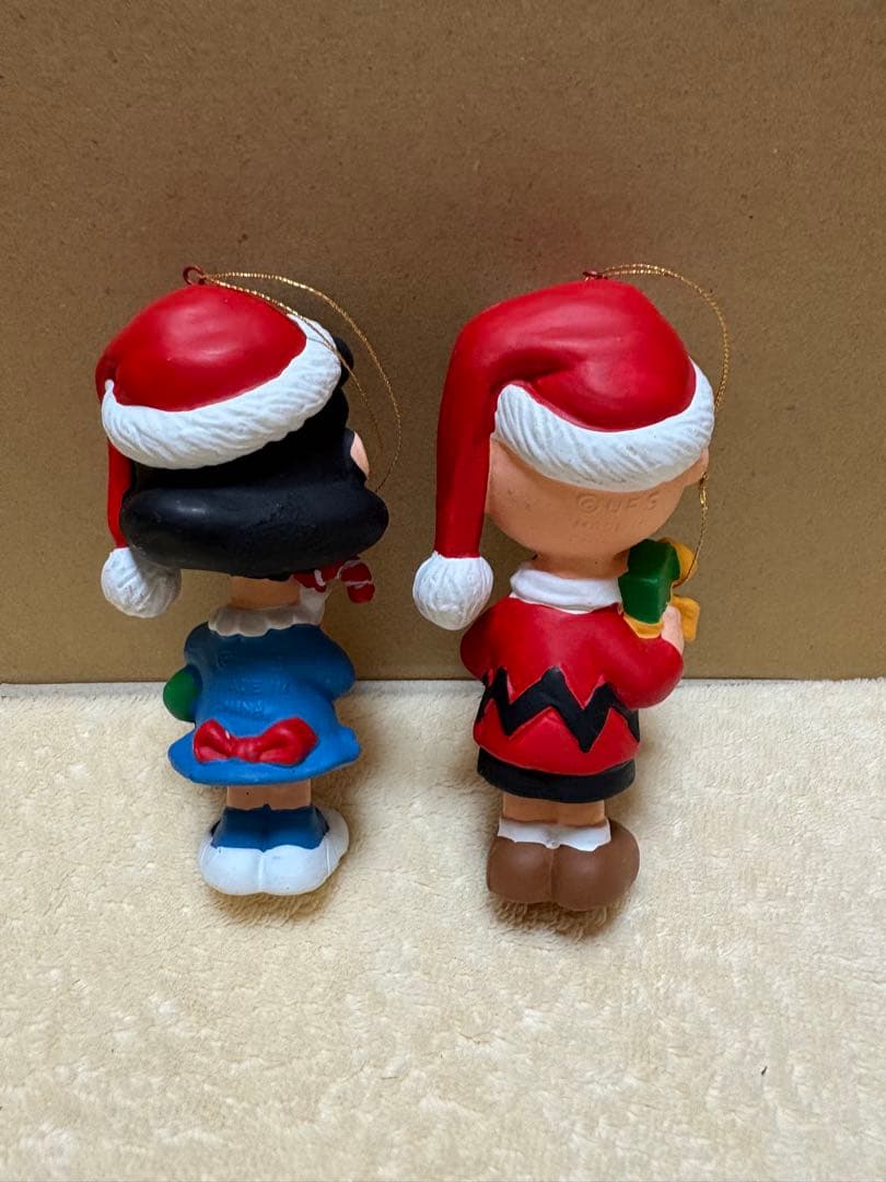 SNOOPYサンタと 仲間のオーナメントの3体セット