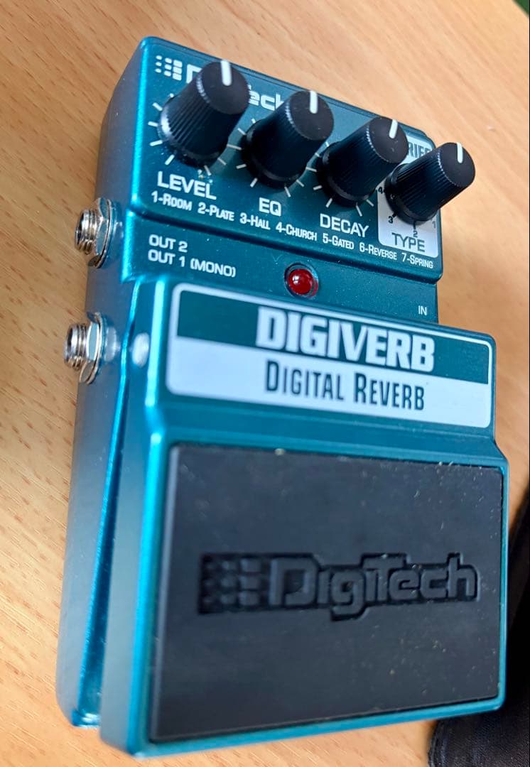DigiTech DIGIVERB デジタルリバーブ ギターエフェクター美品☆