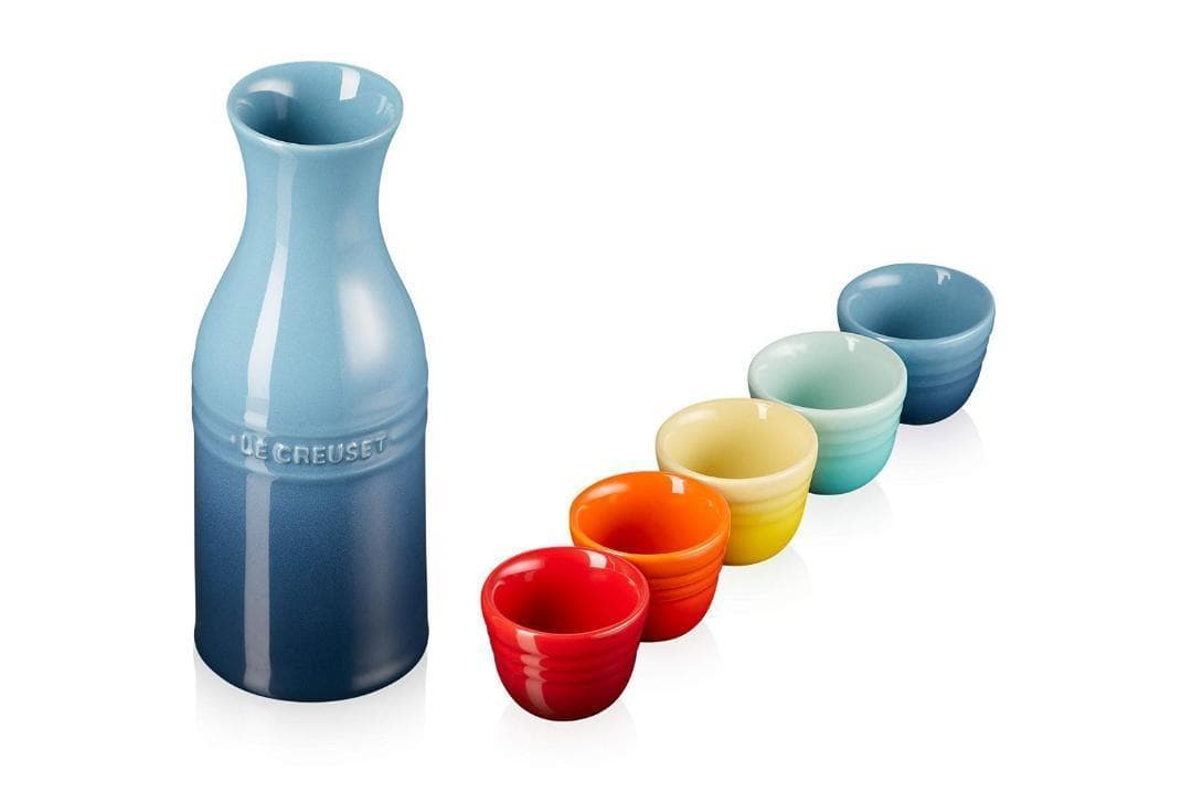 新品未使用 ル・クルーゼ Le Creuset SAKE セット レインボー