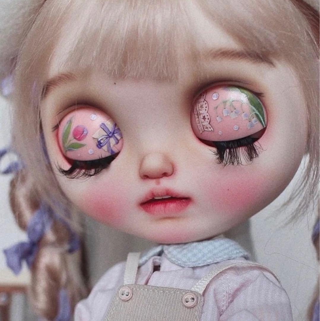 カスタムブライス 人形 ドール 海外作家様 かわいい キラキラ きれい