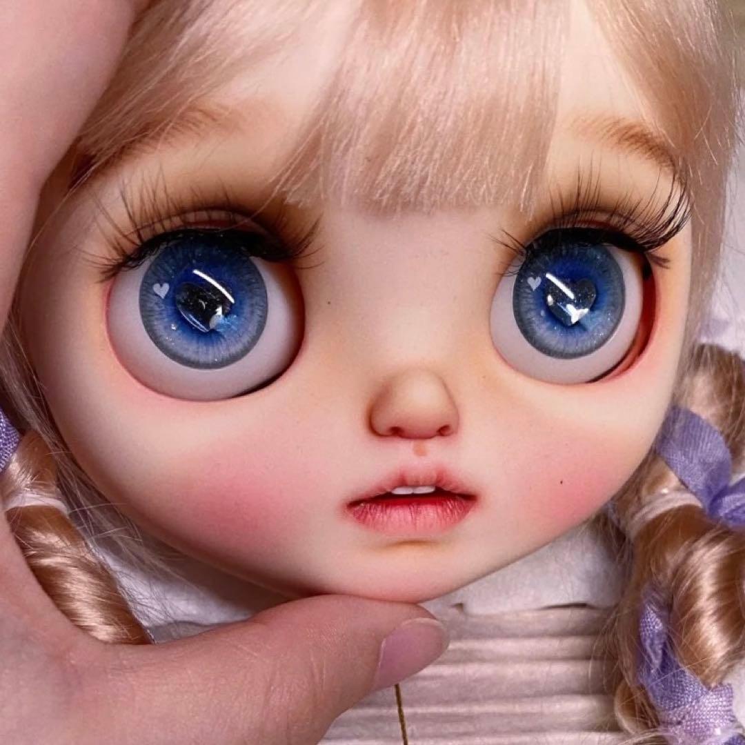 カスタムブライス 人形 ドール 海外作家様 かわいい キラキラ きれい