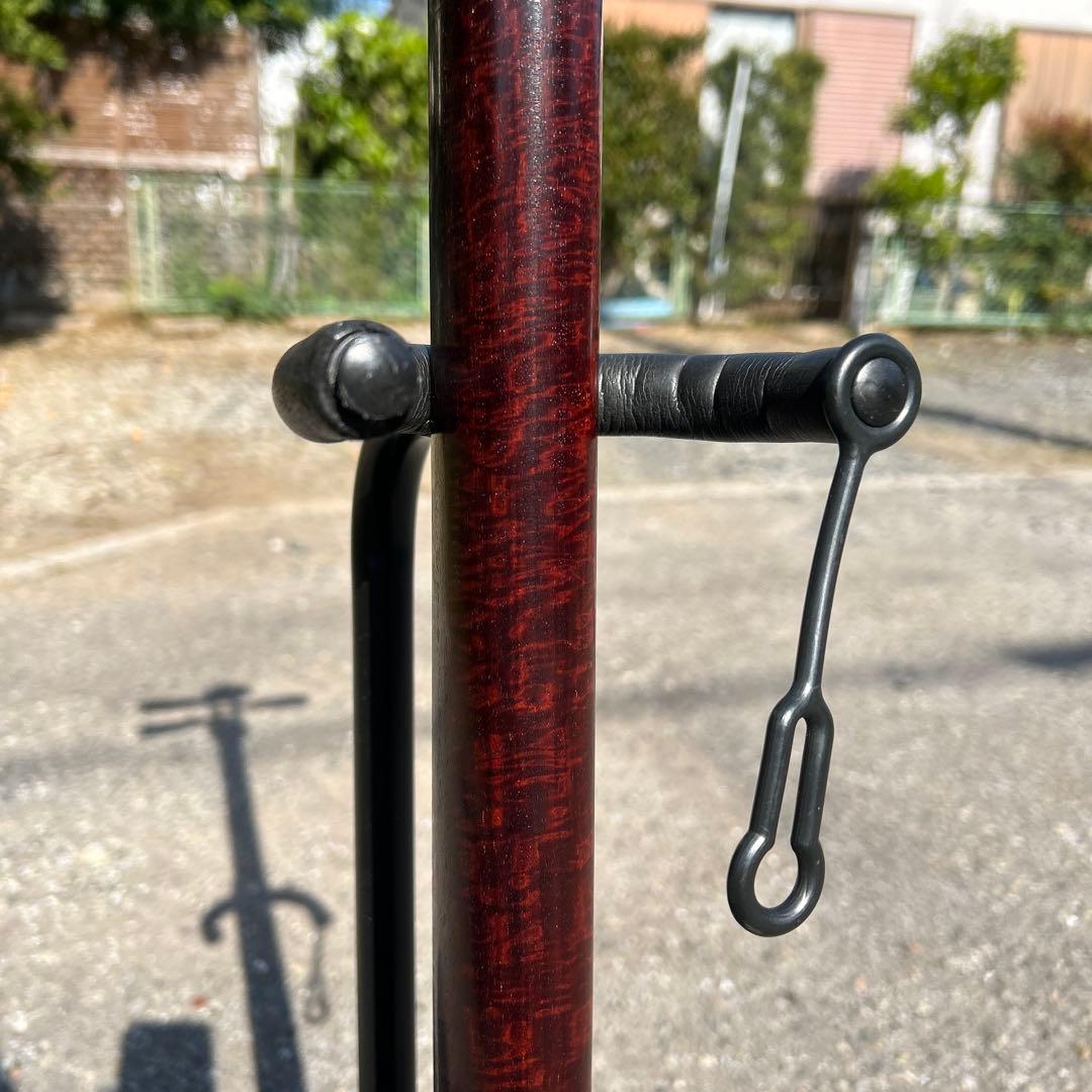 紅木津軽三味線　太竿　金細　綾杉　トチ多数