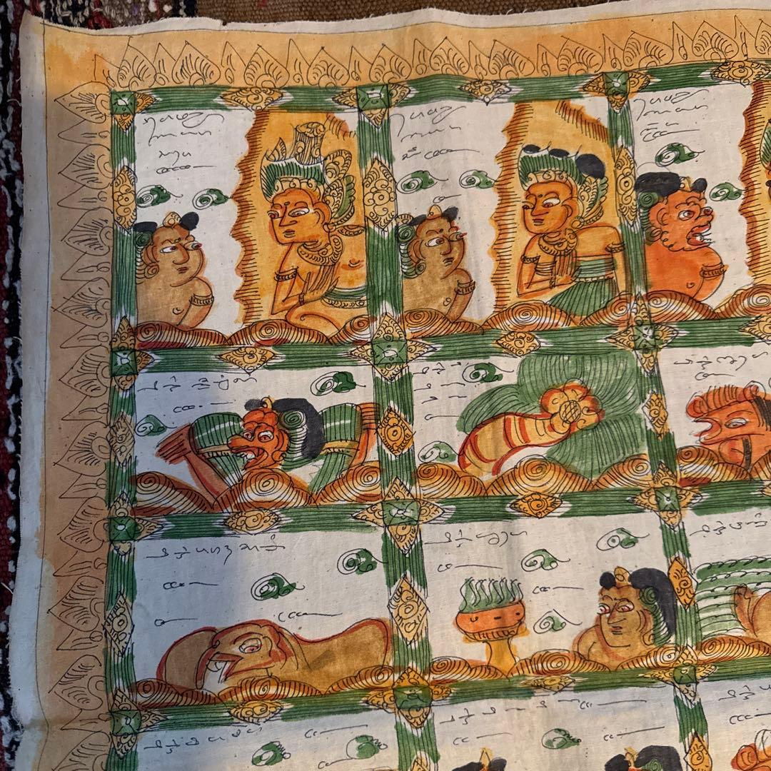 インド布カレンダー