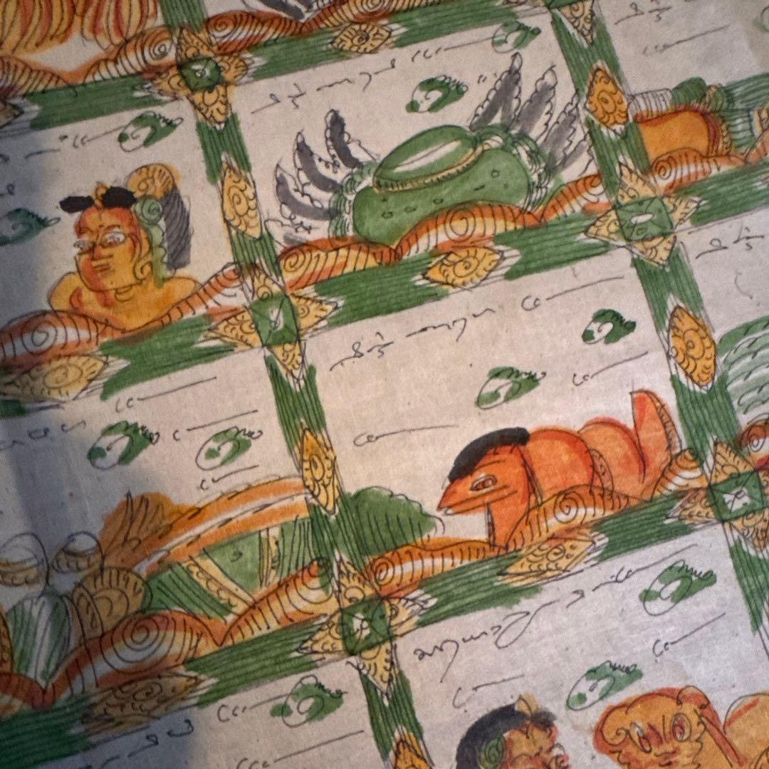 インド布カレンダー