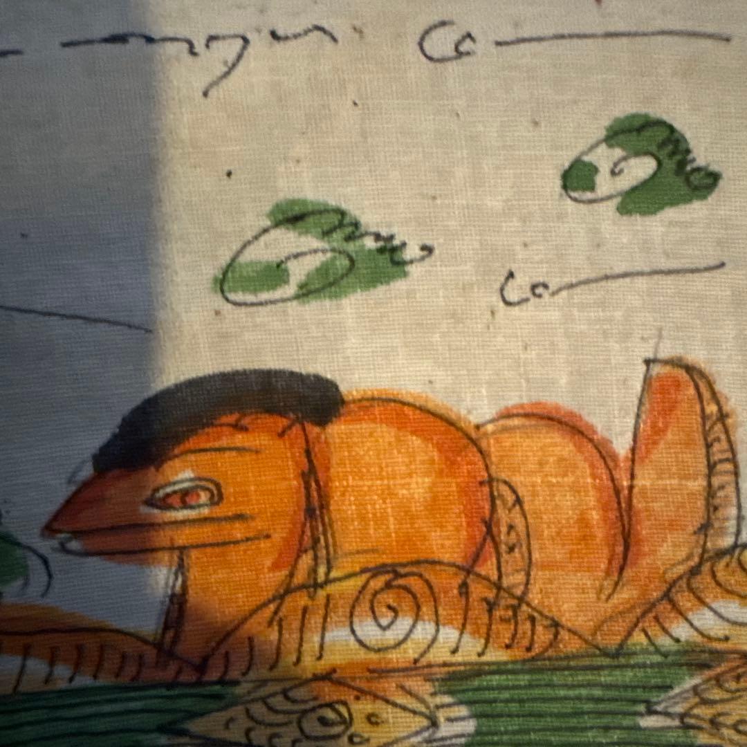 インド布カレンダー