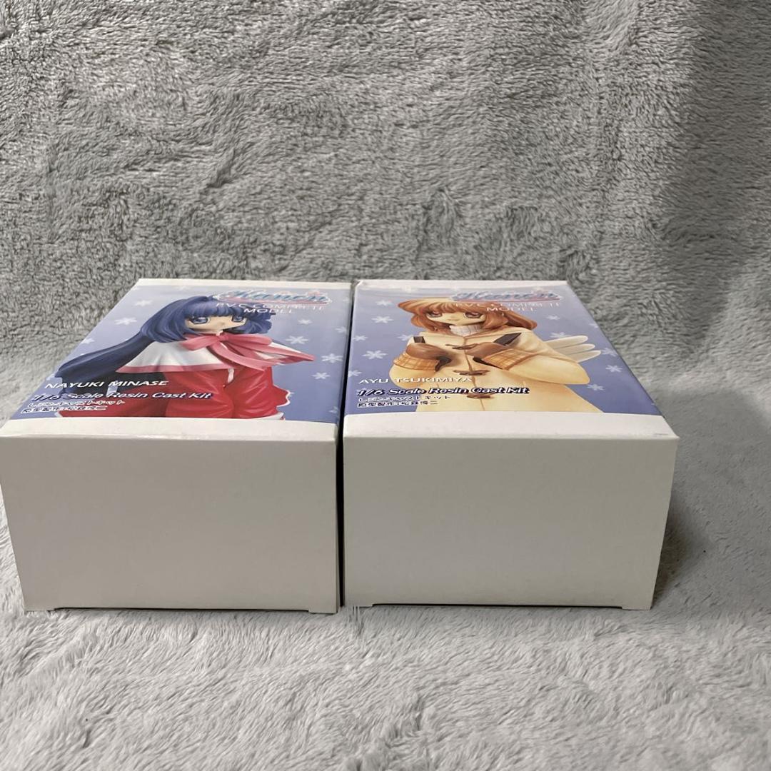 Kanon レジンキャストキット 月宮あゆ 水瀬名雪 1/6 スフィギュア 絶版