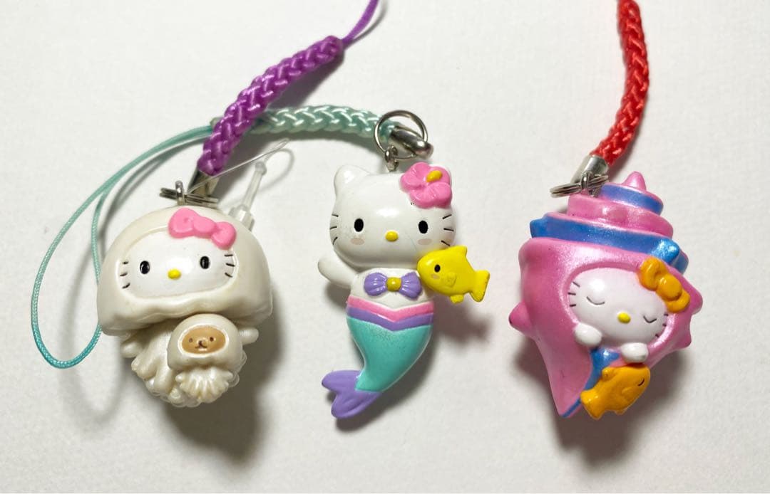 ハローキティ 根付 ストラップ トロピカルバカンス 3種