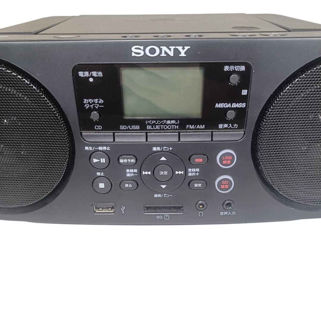 SONY ZS-RS81BT CDラジオ Bluetooth対応 リモコン付き