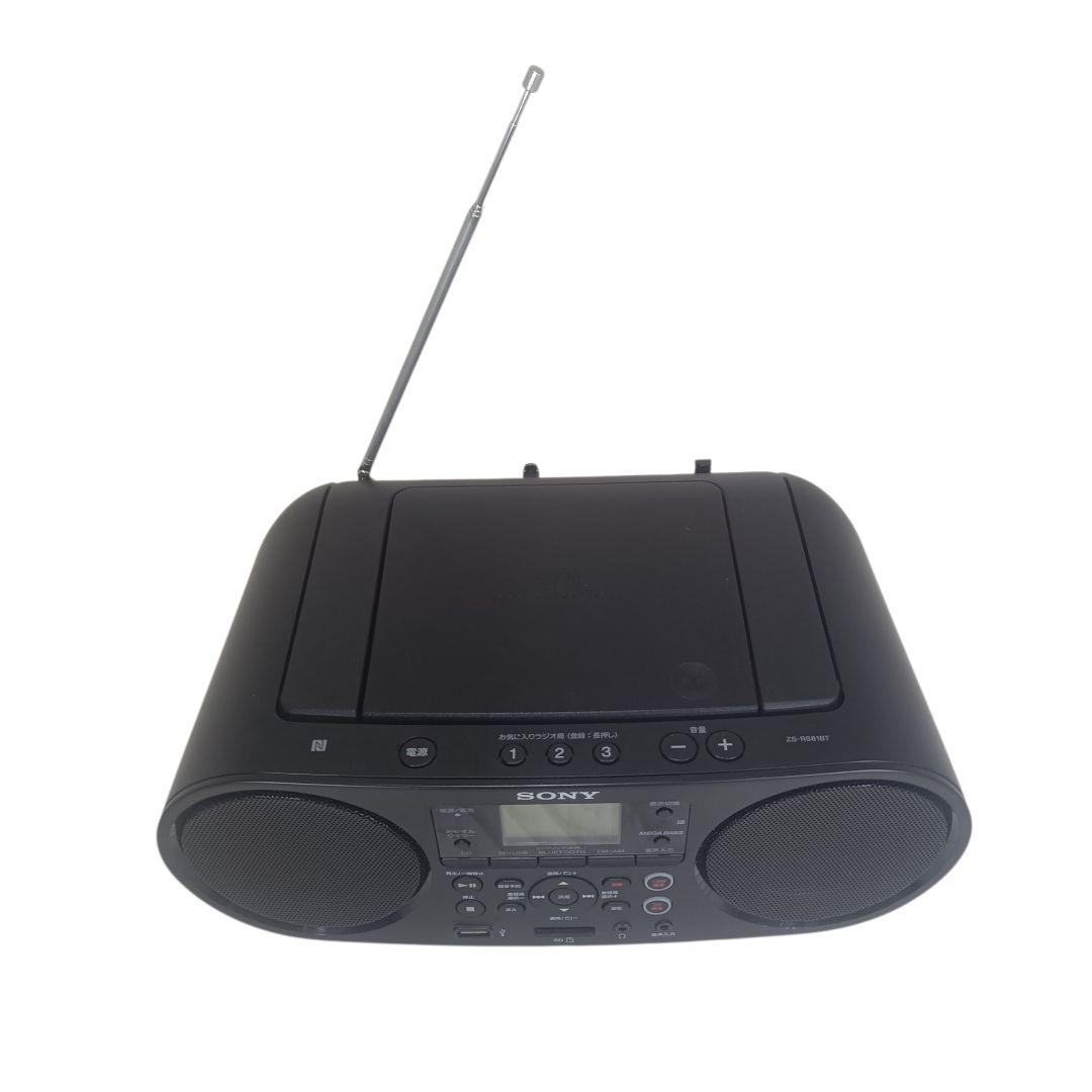 SONY ZS-RS81BT CDラジオ Bluetooth対応 リモコン付き