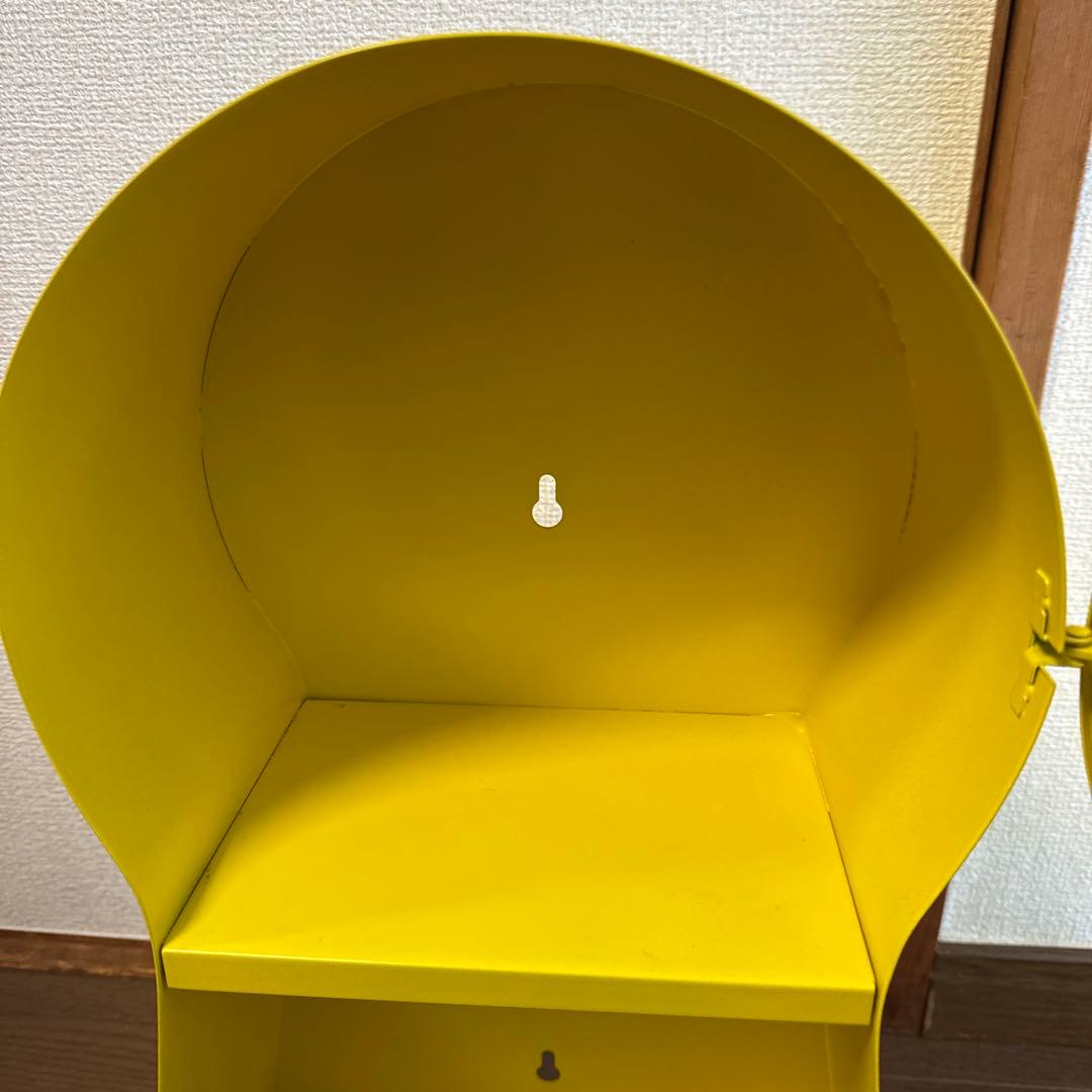 【動作品】IKEA PS 1995 置き時計 廃盤カラー イエロー 黄色