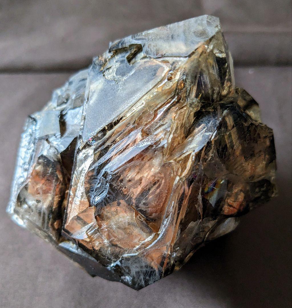 【るる】エレスチャルクォーツ(レッド)　原石