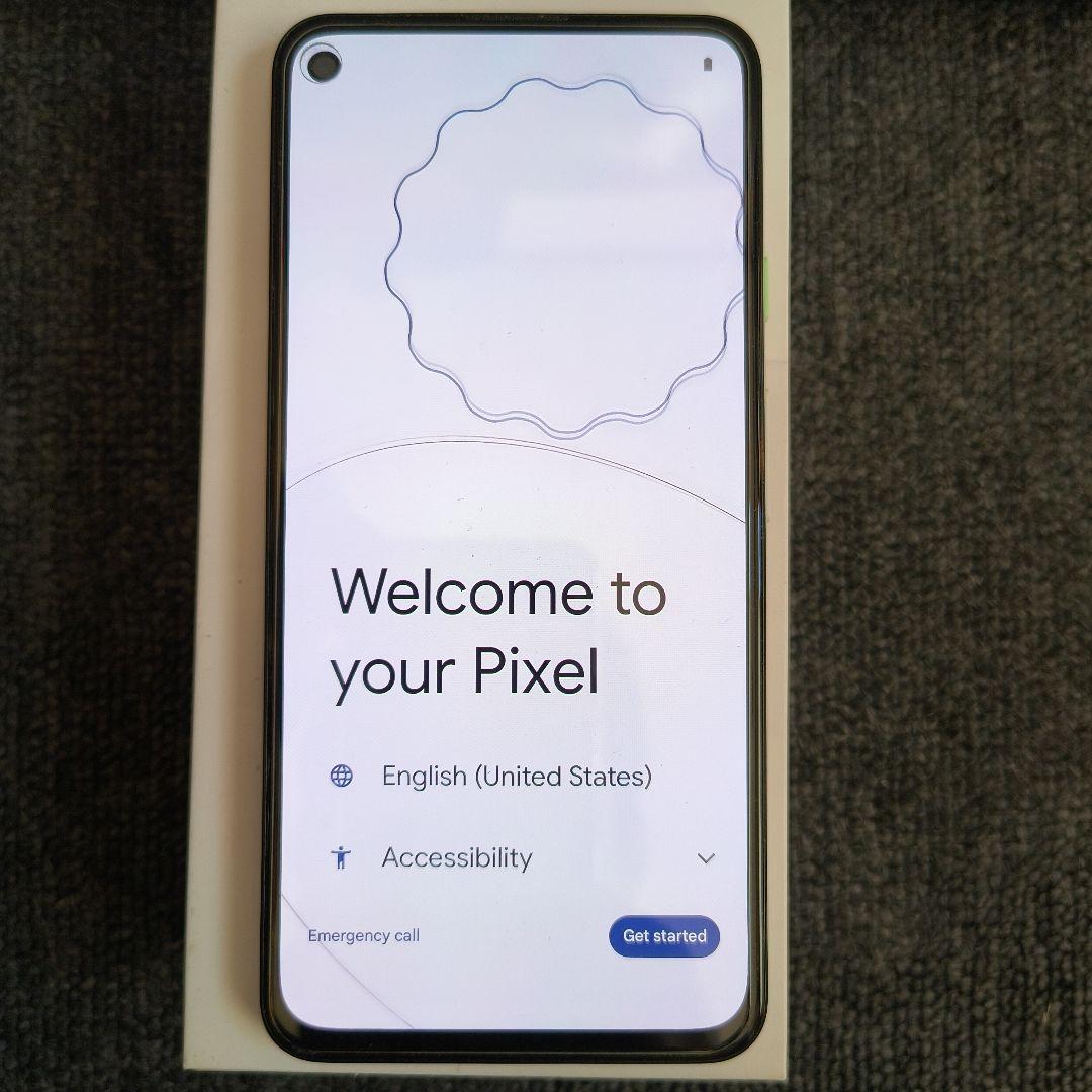 スマートフォン本体 Google Pixel4a(5g)