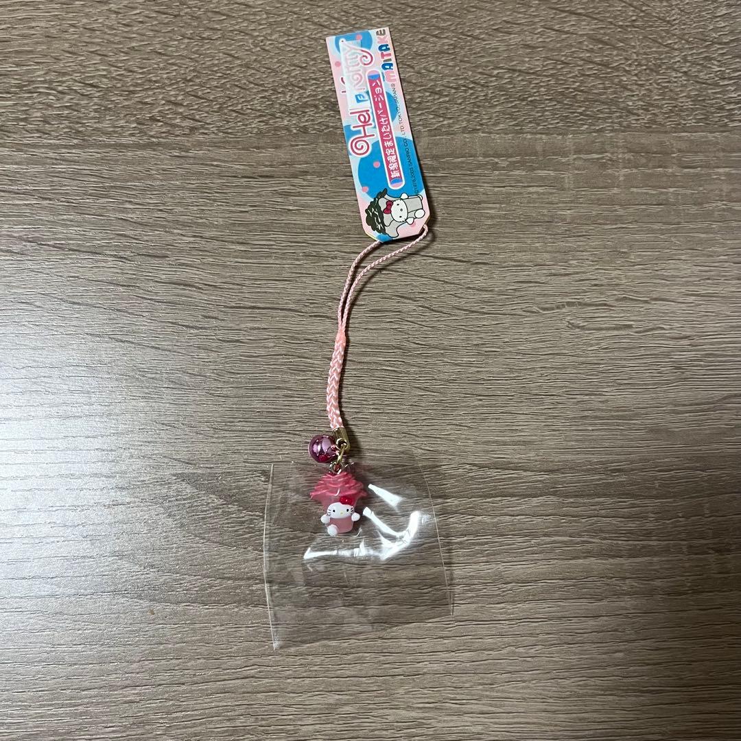 ハローキティ根付ストラップ 10個セット