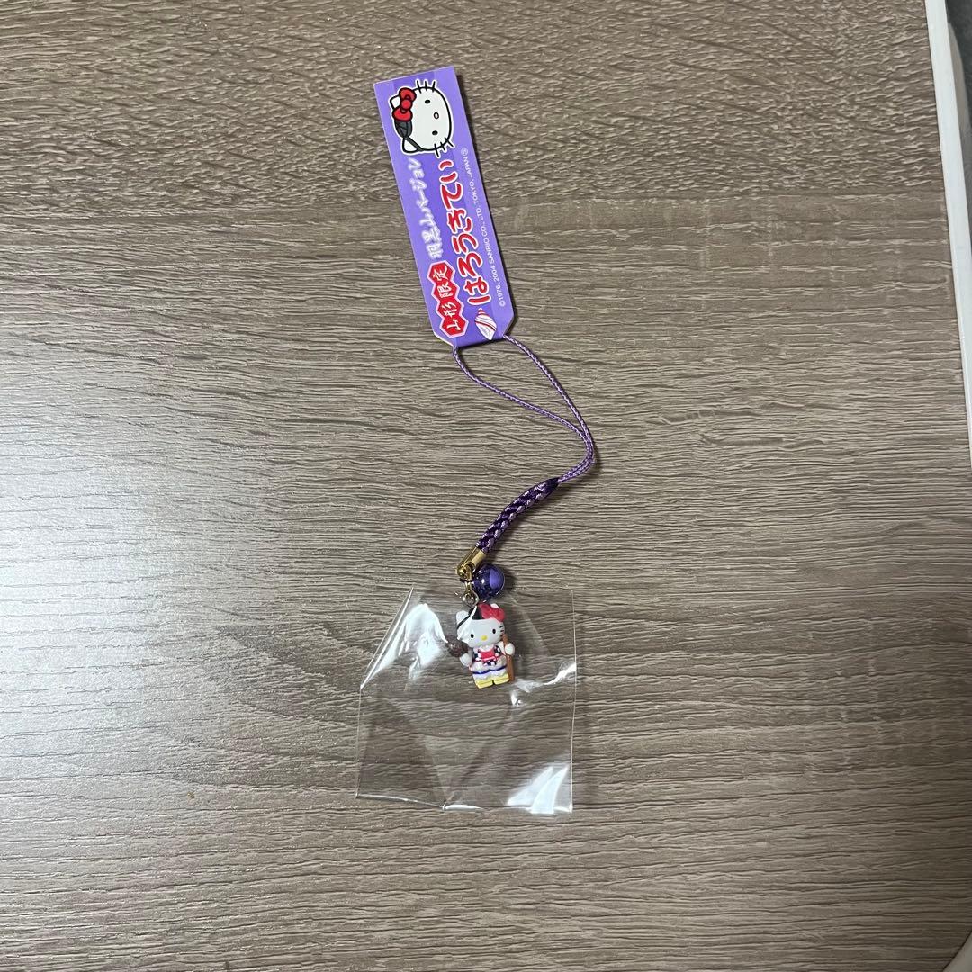 ハローキティ根付ストラップ 10個セット
