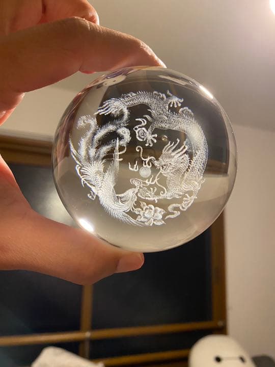 特別割引　★(新品)超美品　最強開運80mm水晶玉4点セット