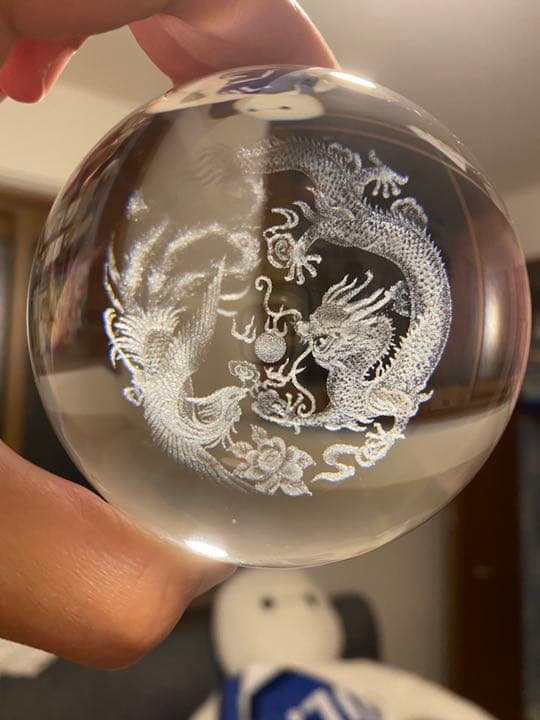 特別割引　★(新品)超美品　最強開運80mm水晶玉4点セット