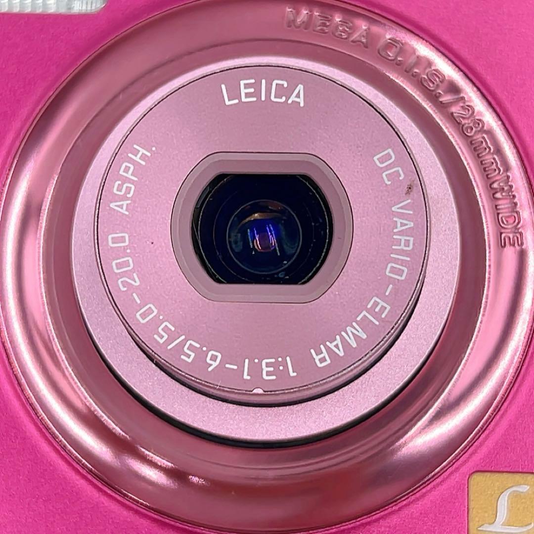 11ABM038 LUMIX デジカメ DMC-FH7 ピンク 動作品
