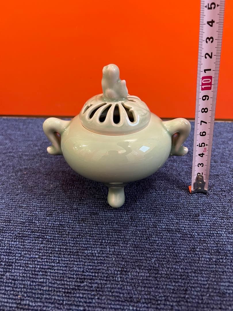 1452 鍋島焼　青磁　香炉