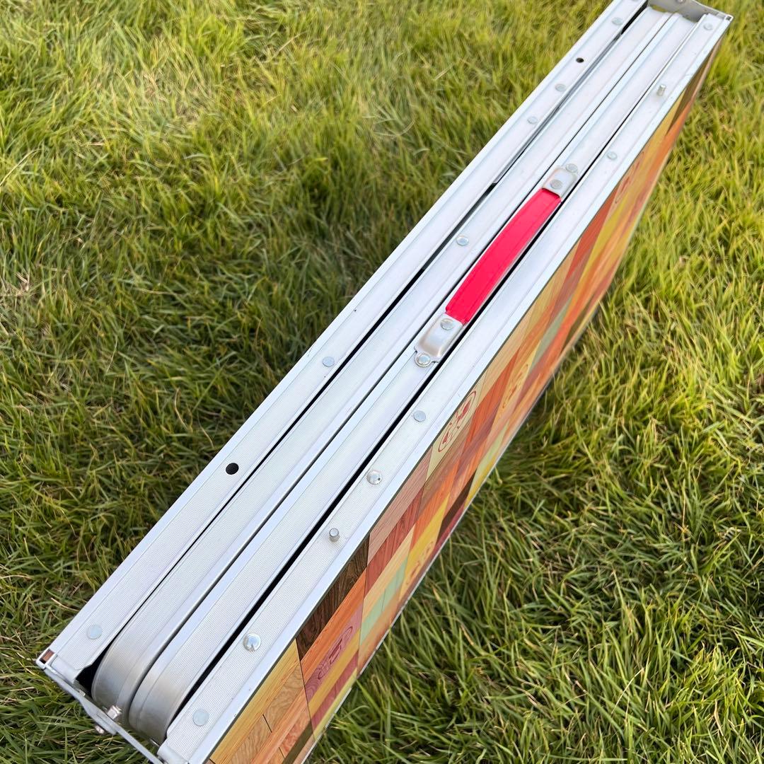 【美品】Coleman ナチュラルモザイク リビングテーブル 180プラス