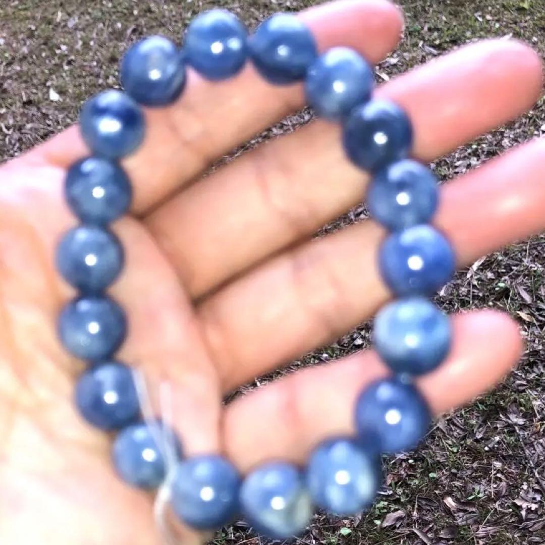 天然石♡カイヤナイト♡ブレスレット　高品質