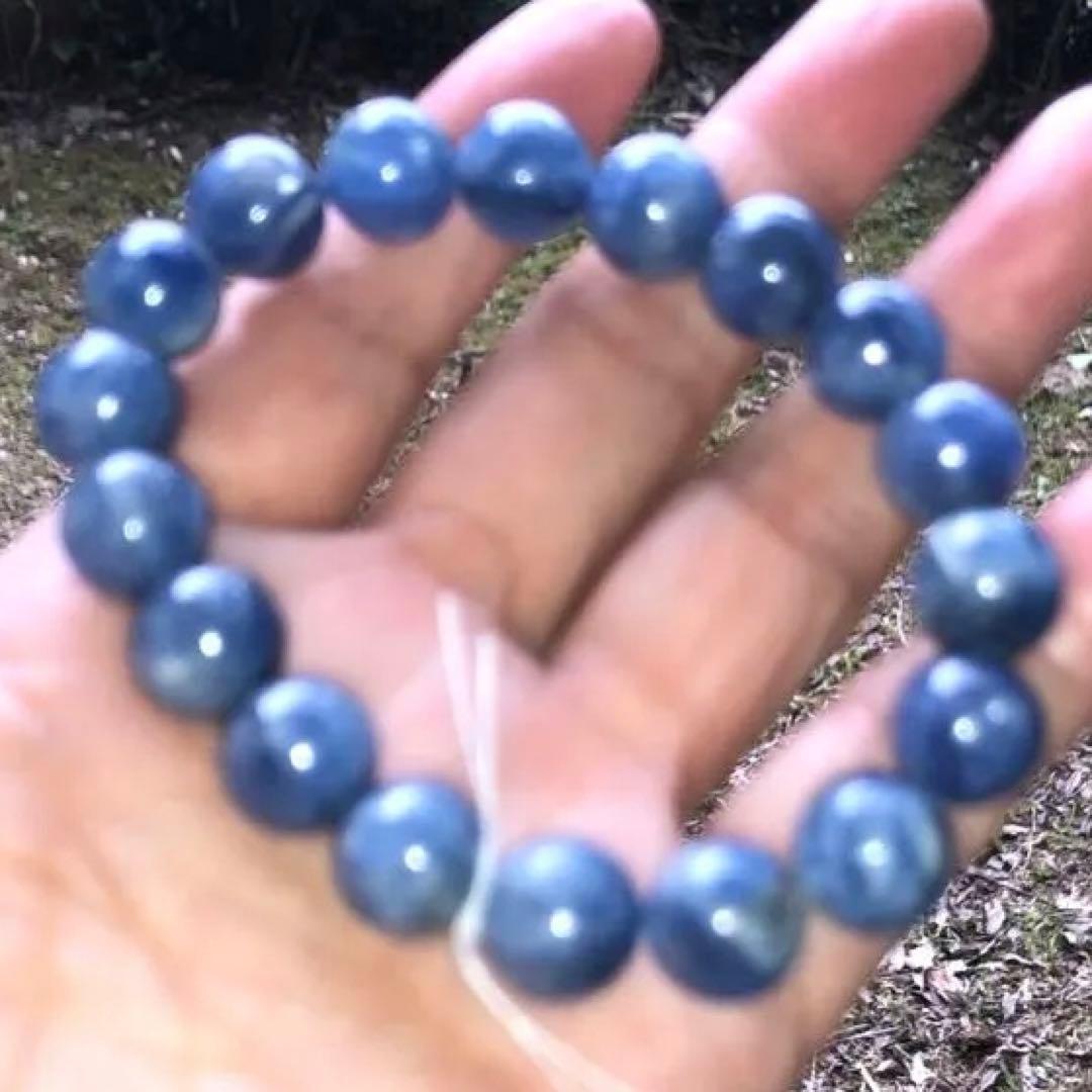 天然石♡カイヤナイト♡ブレスレット　高品質