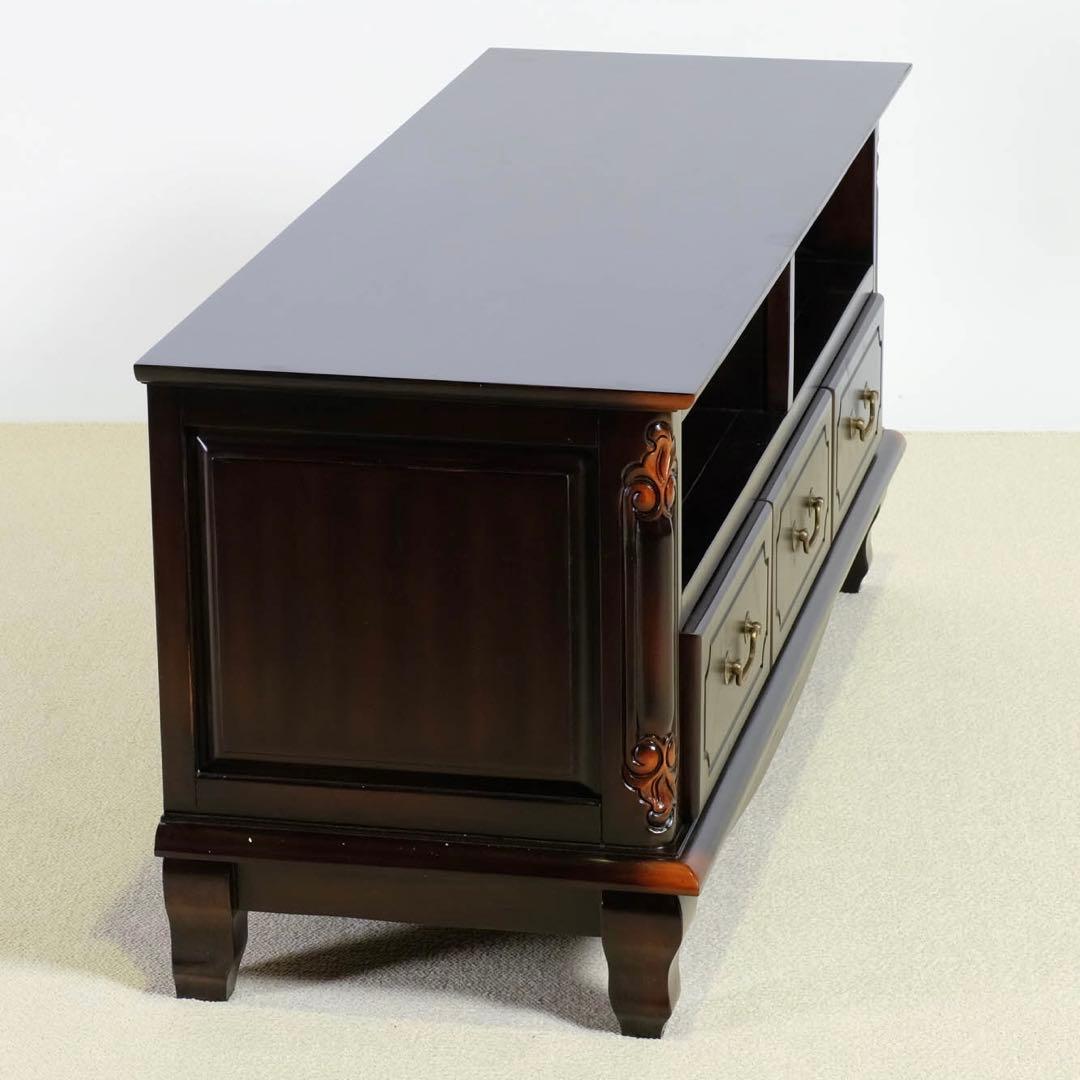 E 新品 TVボード S ブラウン テレビ台 AVラック テレビラック 収納