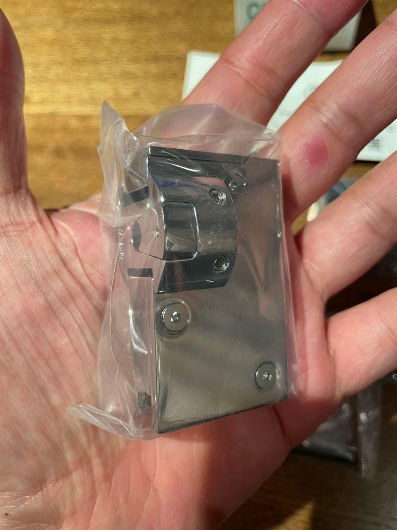 ☆新品☆ 開きガラス扉用ヒンジGH5000セットクローム　クローバーClover