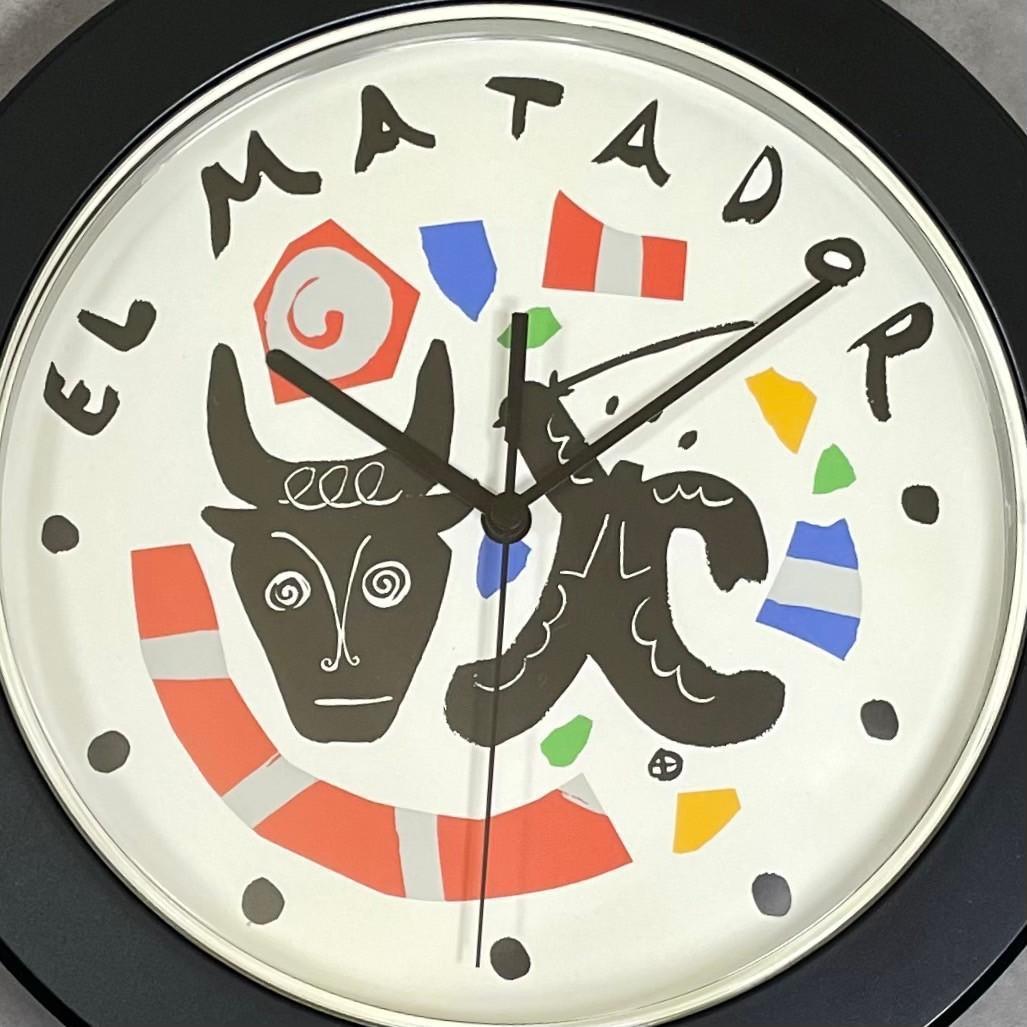 90's ウォールクロック 壁掛け時計 置き時計 2way アート ヴィンテージ