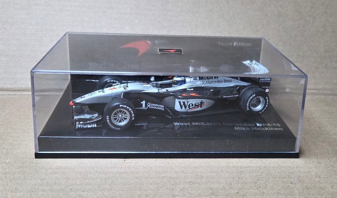 1/43 ミニチャンプス WEST マクラーレン メルセデス MP4/15 特注