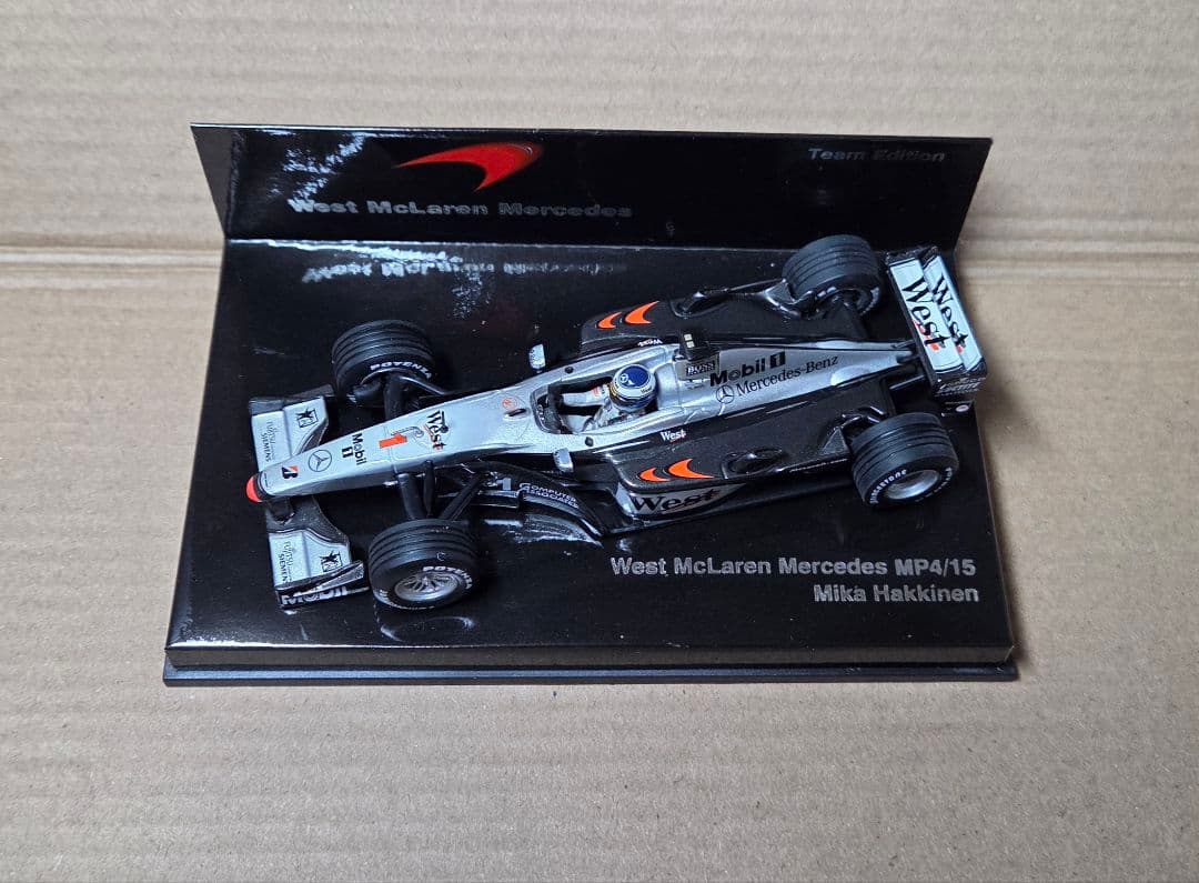 1/43 ミニチャンプス WEST マクラーレン メルセデス MP4/15 特注