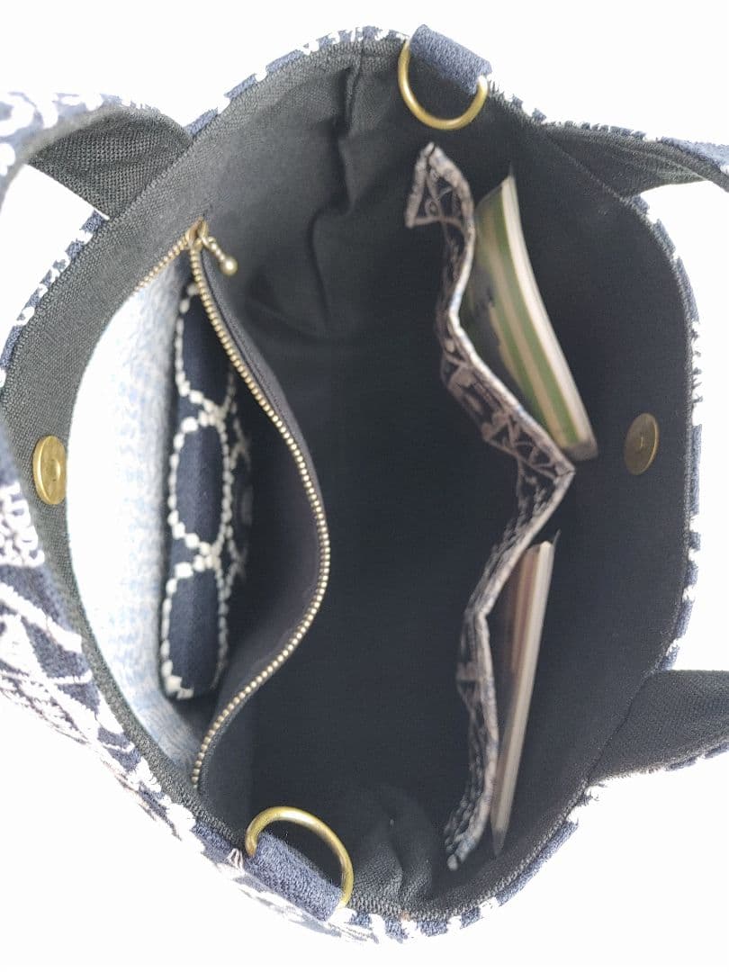 １点のみ　ミナペルホネン　シンフォニー　2wayパニーニ風ショルダー