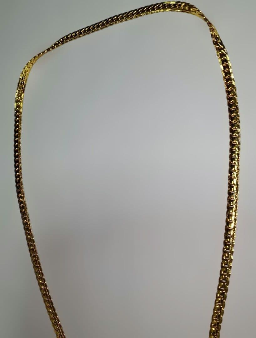 『ヴィンテージ 18K(刻印有り)ゴールドネックレス・骨董品( 約23.2g)』