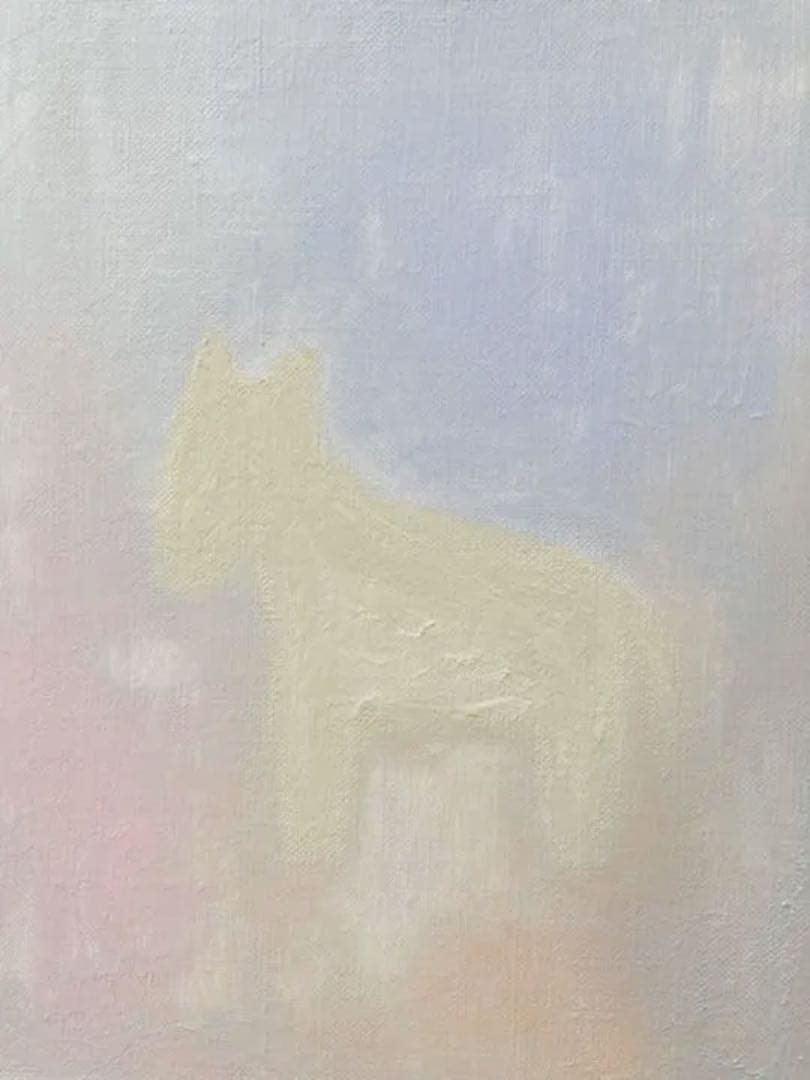北欧/アート/インテリア/絵画/抽象画　【aura】