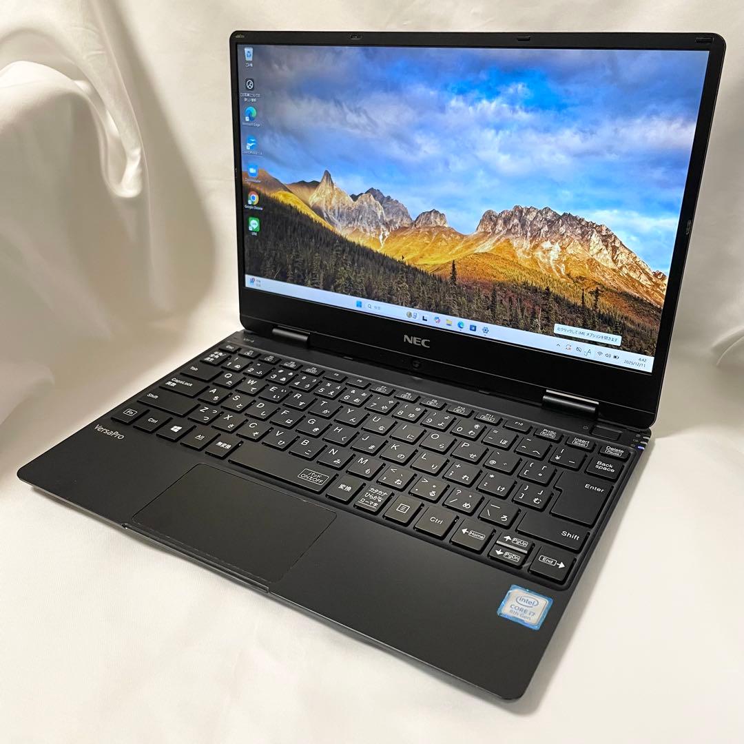 【即使用OK】Corei7 SSD128GB W11 NEC軽量