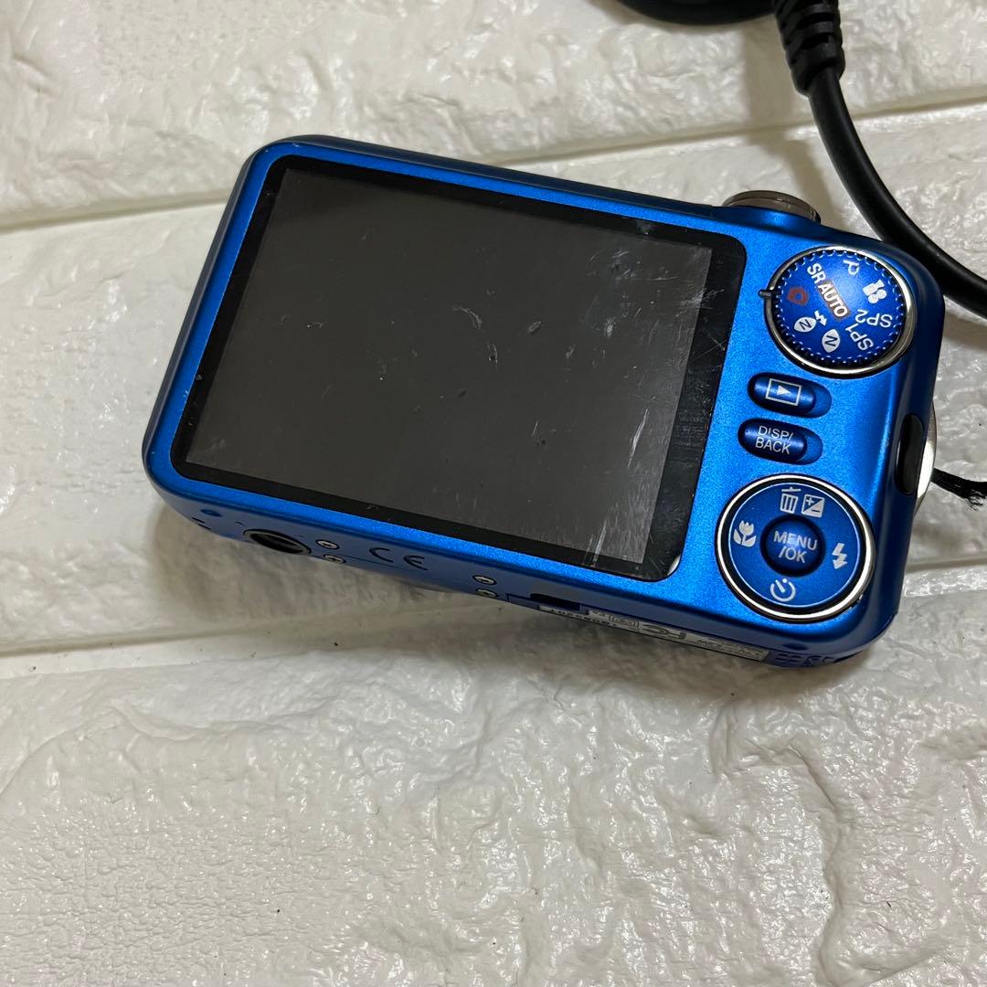 FUJIFILM FINEPIX JX400デジカメ　ブルー　青　初期化済