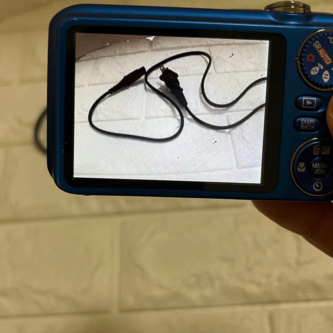 FUJIFILM FINEPIX JX400デジカメ　ブルー　青　初期化済