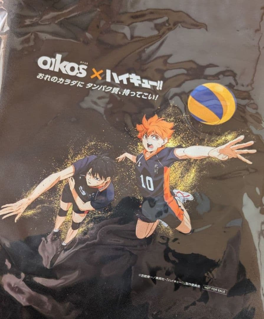 【非売品】oikos×ハイキュー 当選品 トレーニングバッグ 影山＆日向