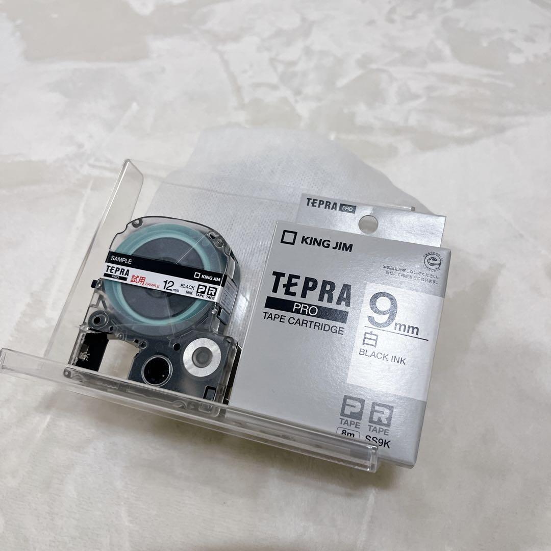 【美品】TEPRA PRO SR170 テープ2個付き ラベルライター テプラ