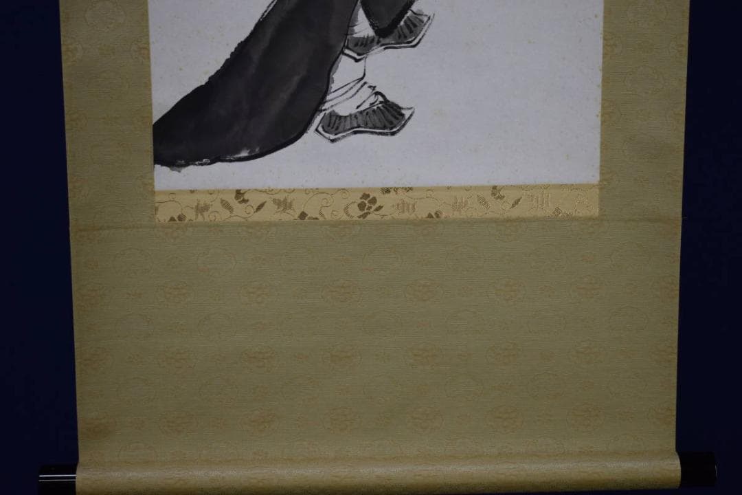 不詳/作者不詳/斉公活仏像図/斉公活佛像図/中国画/唐画/布袋屋掛軸HI-83