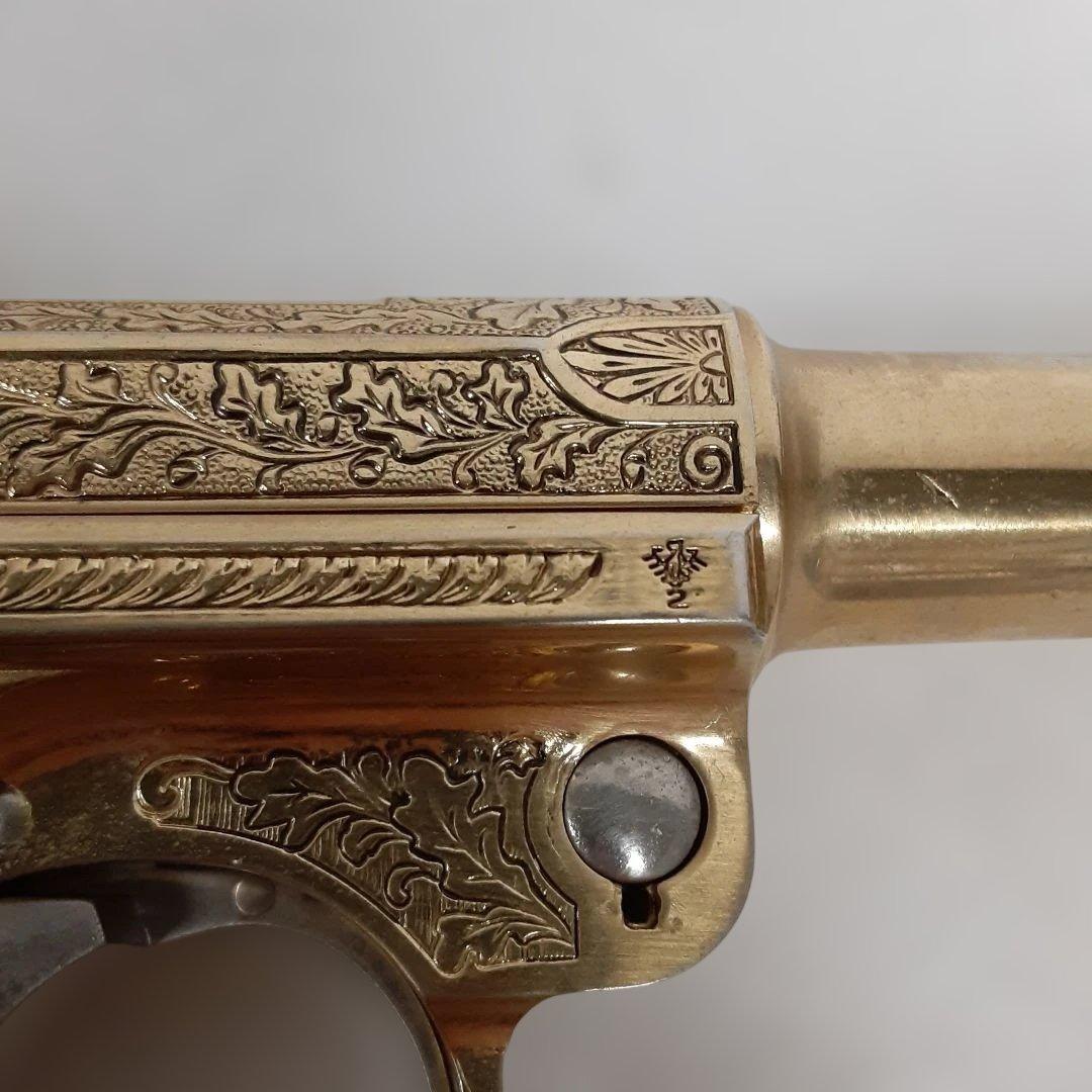 ACG ゴールド ルガー P08 ゲーリングルガー モデルガン　0201-013