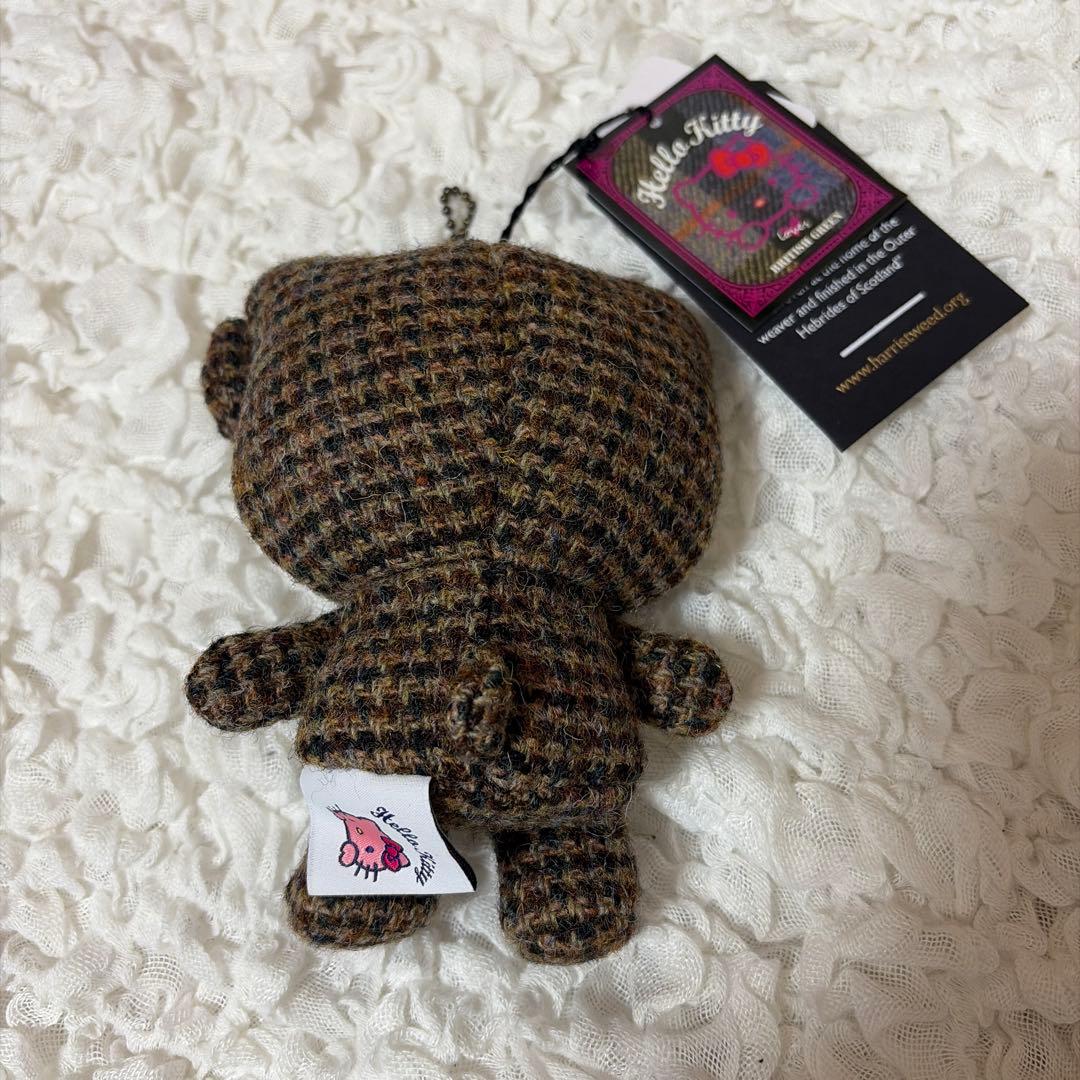 ハリスツイード HELLO KITTYぬいぐるみ タグ付き キティちゃん コラボ