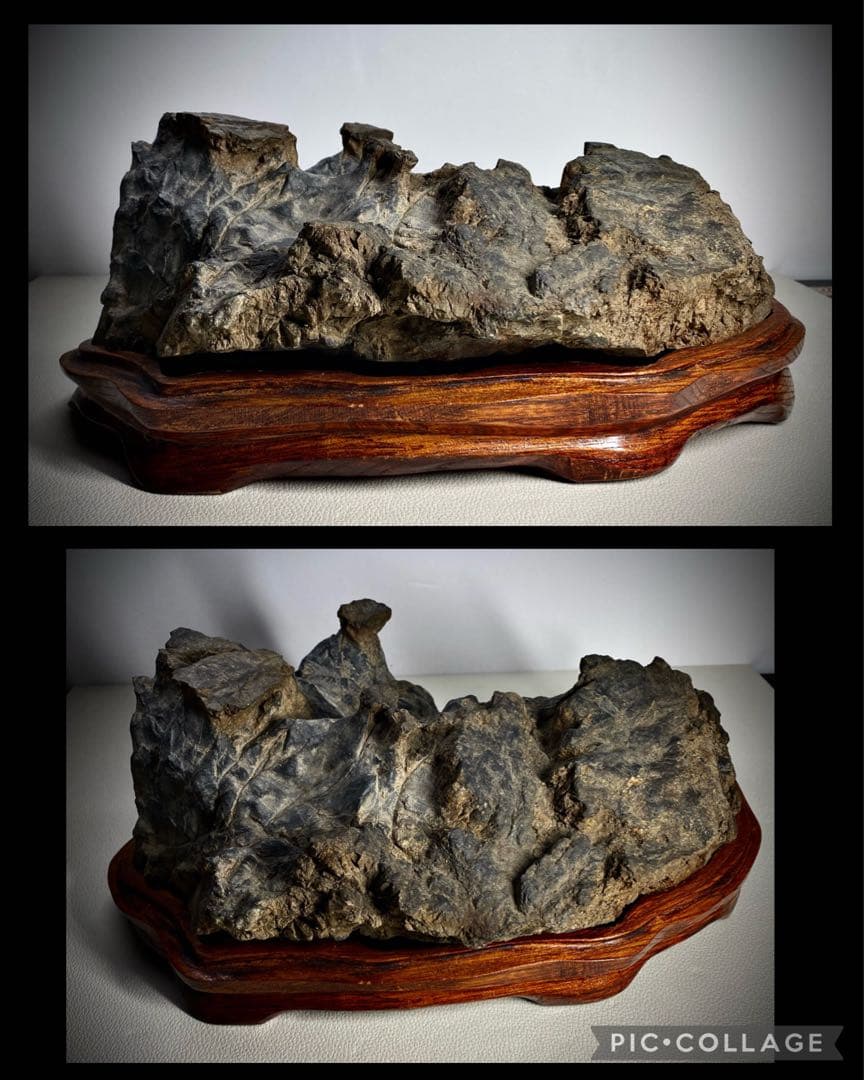 3917 遠州三倉石 幅35×高14×奥25.5(cm) 9.58kg