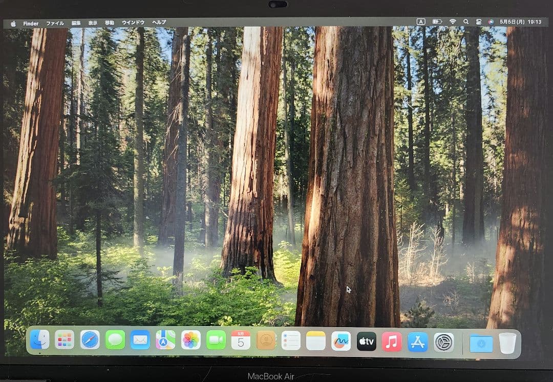 【美品✨】Apple MacBook Air m1 本体　メモリ8GB