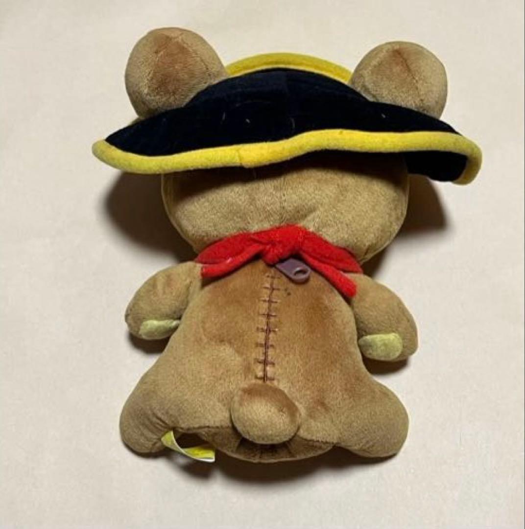 リラックマ ぬいぐるみストラップマスコット 海賊ハロウィンエビフライクマ柄名古屋