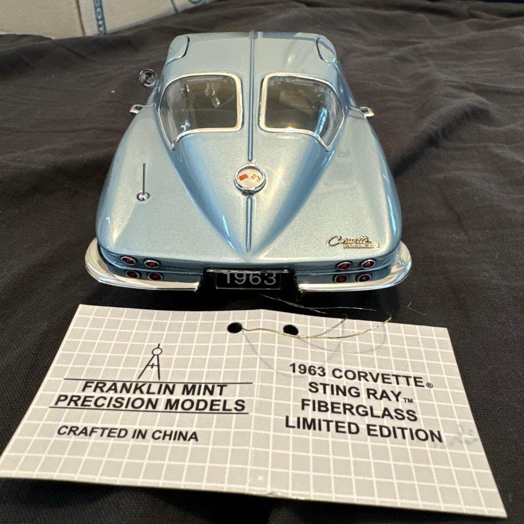 1/24 フランクリンミント 1963 コルベット スティングレイ ミニカー