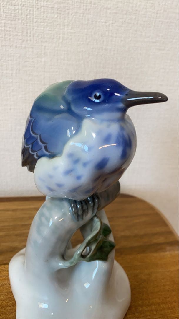 KPMベルリン アンティーク　フィギュリン　置物　鳥