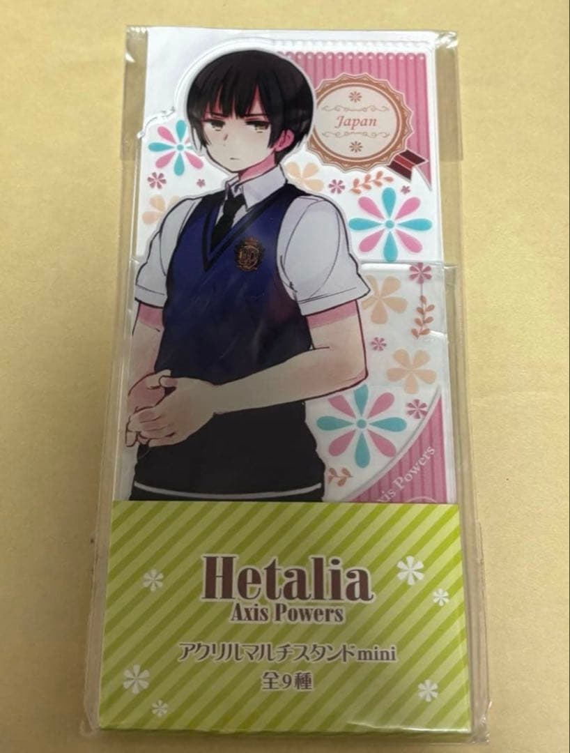 ヘタリア　マルチアクリルスタンドmini 日本　学ヘタ