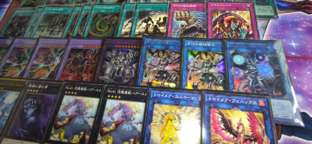 遊戯王　アンティークギア　デッキ　本格構築　古代の機械　機械融合　古代の機械像