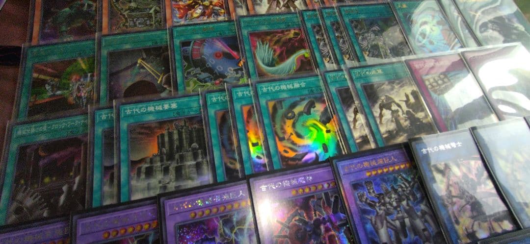 遊戯王　アンティークギア　デッキ　本格構築　古代の機械　機械融合　古代の機械像