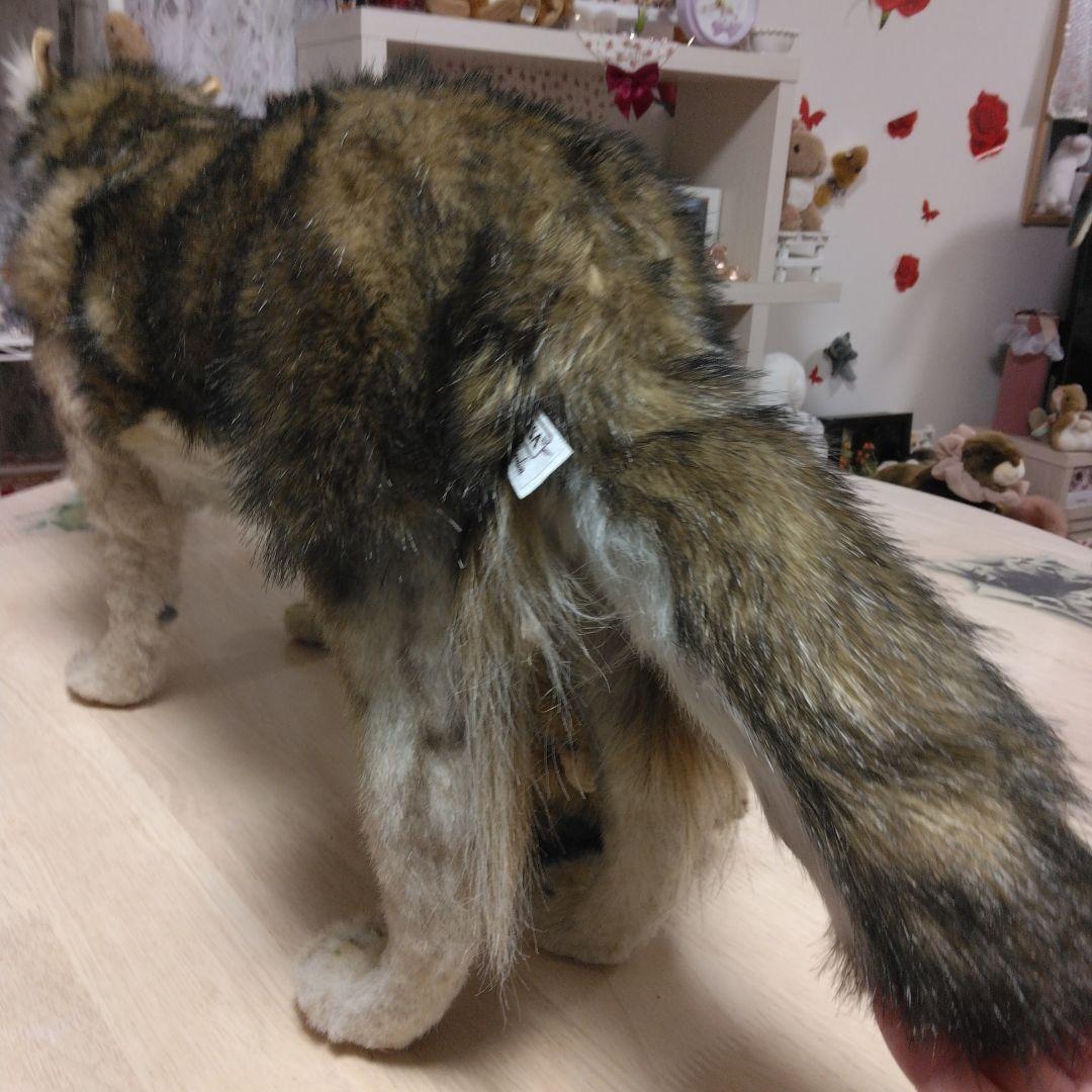 オオカミのぬいぐるみ